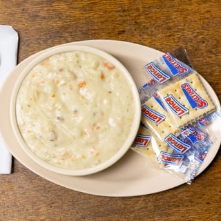 <POTATO WITH BACON>